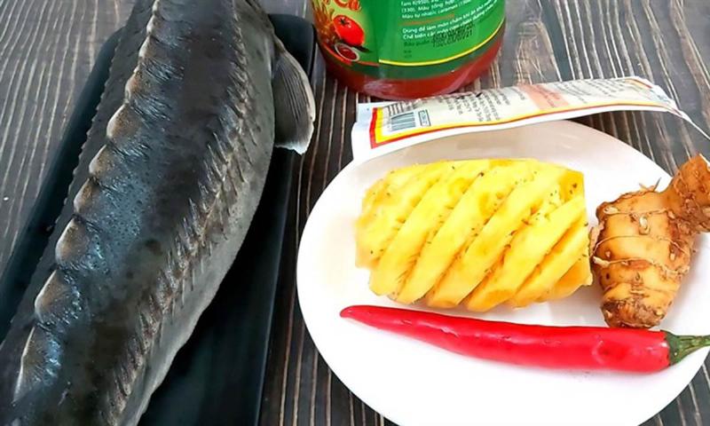 Chọn cá tầm tươi ngon nhất để nấu lẩu cá tầm tại nhà chuẩn vị